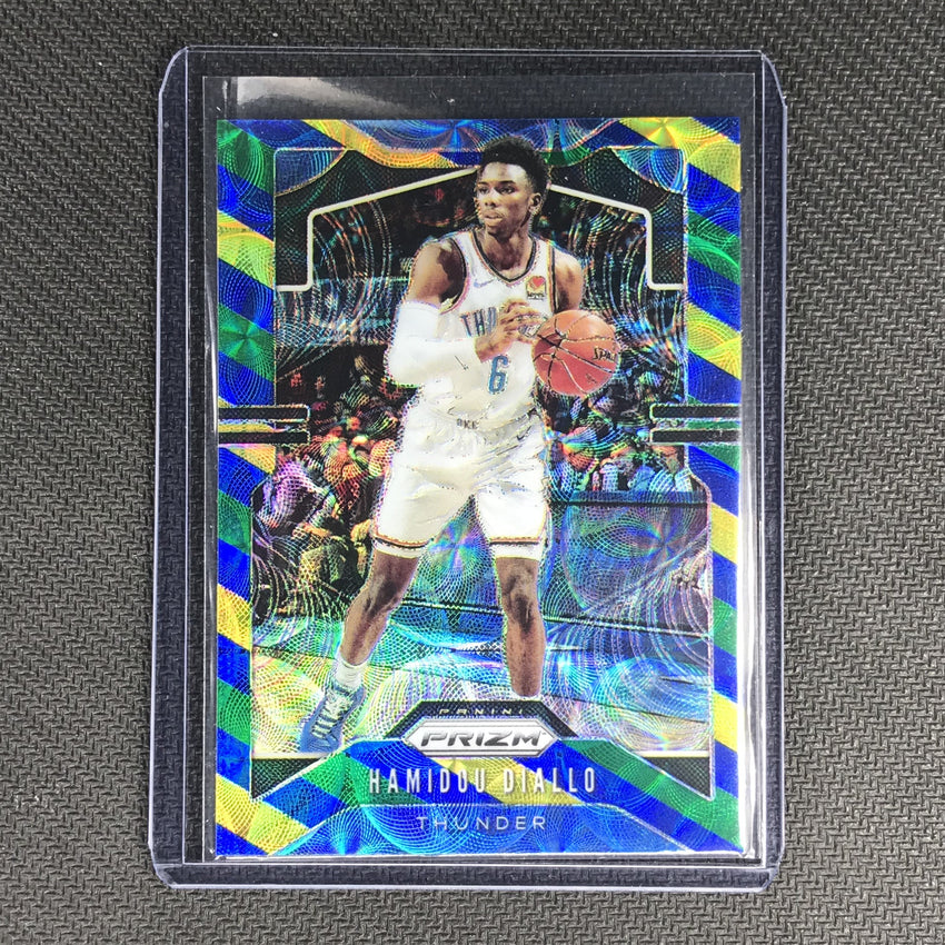 2019-20 Prizm HAMIDOU DIALLO Blue Yellow Green Prizm #184-Cherry Collectables