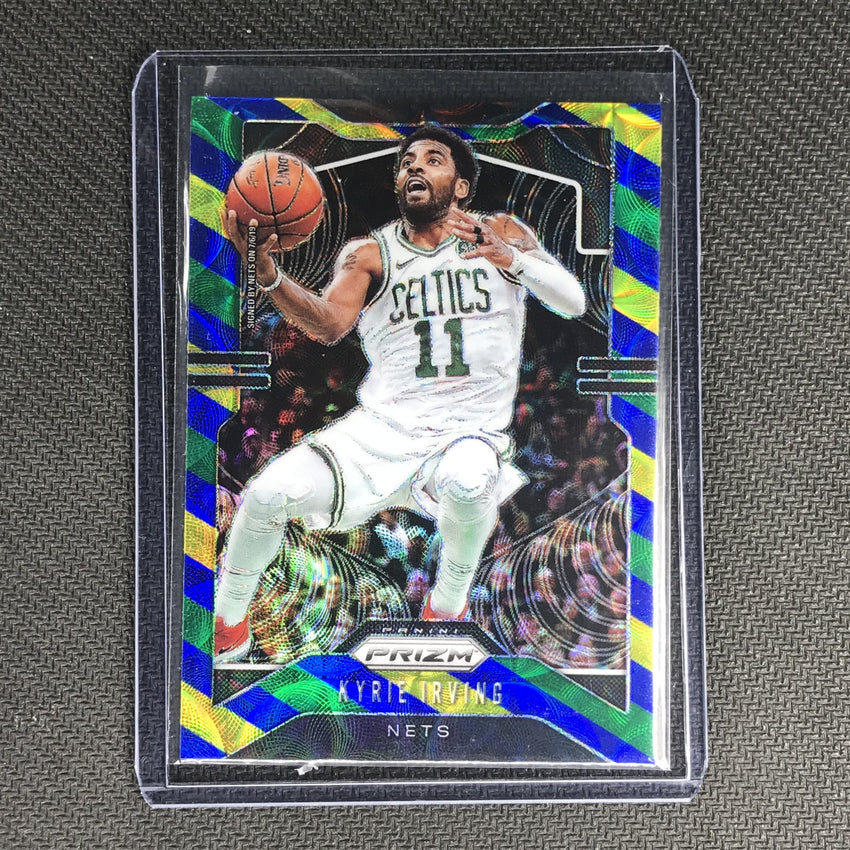 2019-20 Prizm KYRIE IRVING Blue Yellow Green Prizm #201-Cherry Collectables