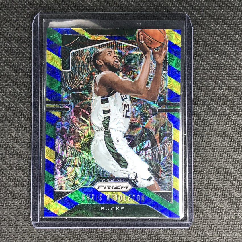 2019-20 Prizm KHRIS MIDDLETON Blue Yellow Green Prizm #235-Cherry Collectables
