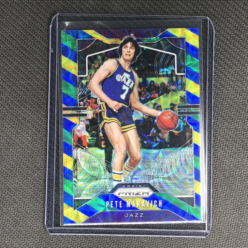 2019-20 Prizm PETE MARAVICH Blue Yellow Green Prizm #17-Cherry Collectables