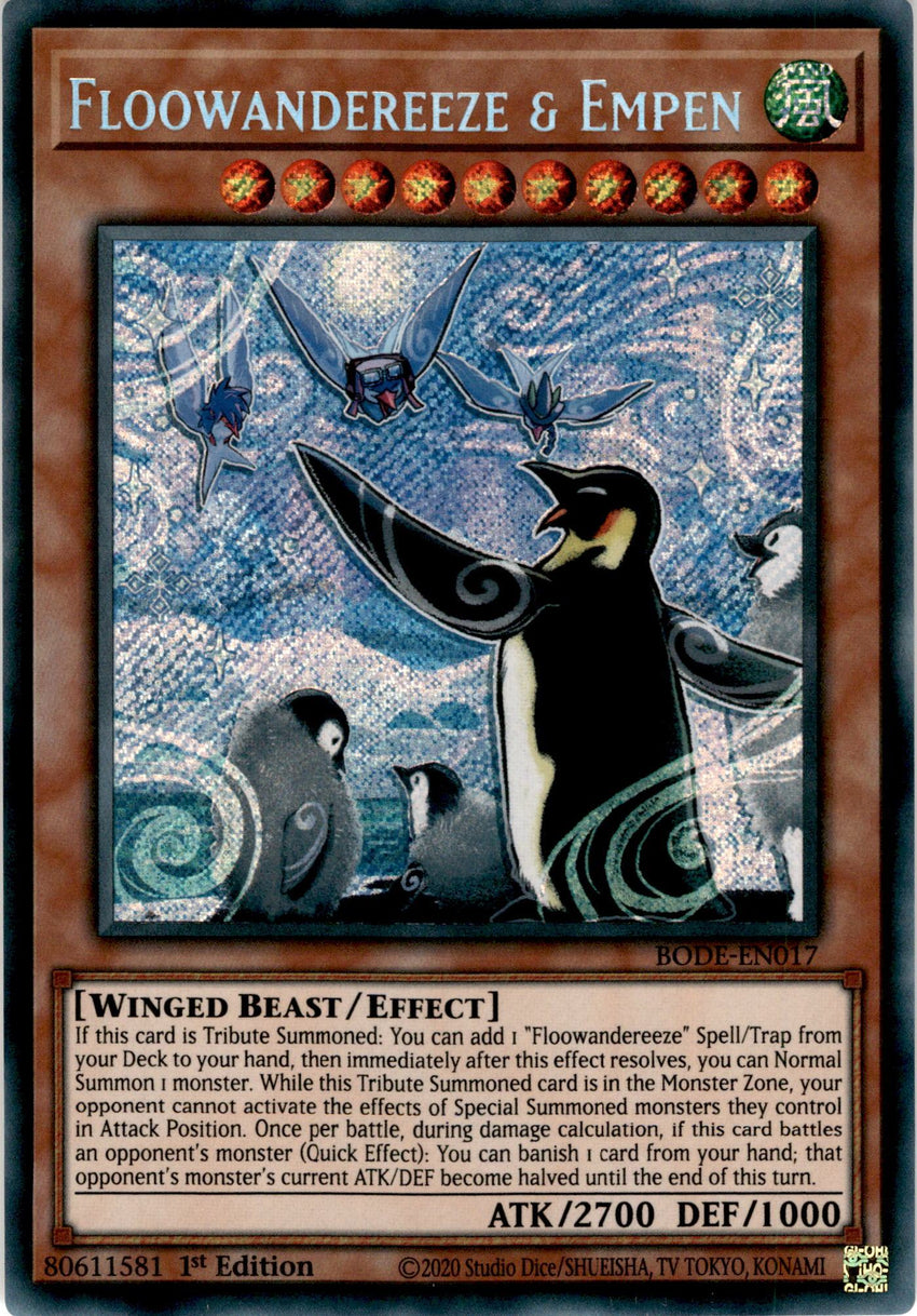 Floowandereeze & Empen? - BODE-EN017 - Secret Rare 1st Edition