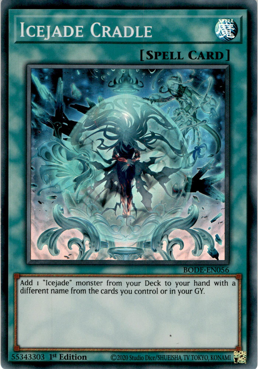 Icejade Cradle - BODE-EN056 - Super Rare 1st Edition