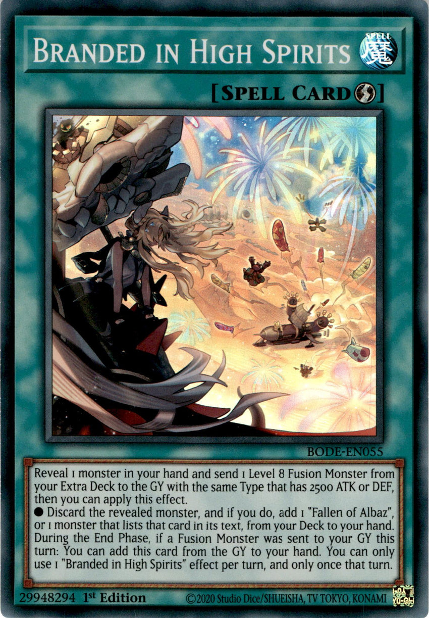 Branded in High Spirits - BODE-EN055 - Super Rare 1st Edition