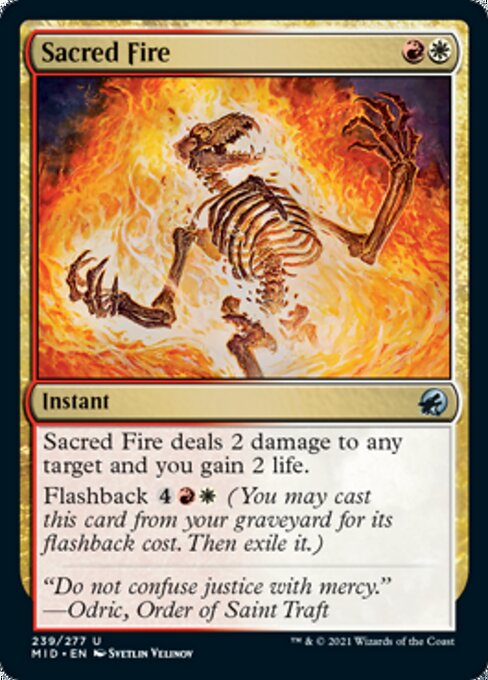 239Sacred Fire 239/277 Uncommon - Midnight Hunt
