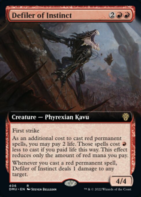 Defiler of Instinct - 406# - Rare - EXTENDED 