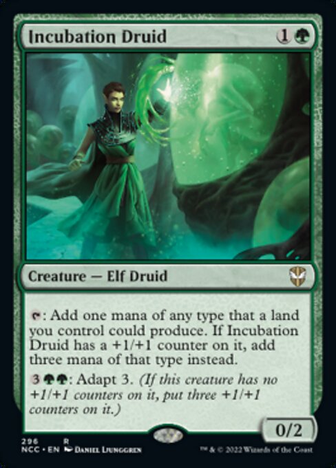 Incubation Druid #296 -  New Capenna Commander