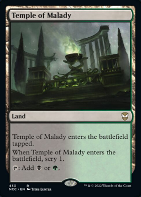 Temple of Malady #433 -  New Capenna Commander