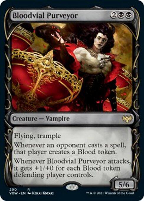 Foil Showcase Bloodvial Purveyor - No 290 Rare Crimson Vow