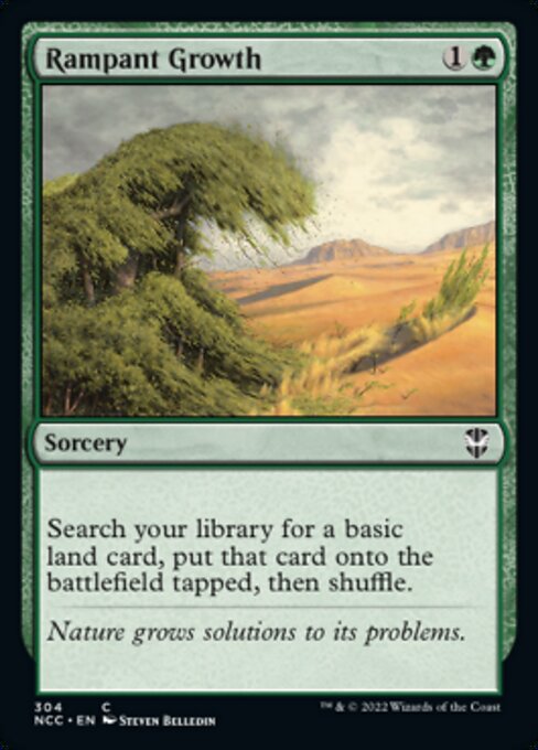 Rampant Growth #304 -  New Capenna Commander