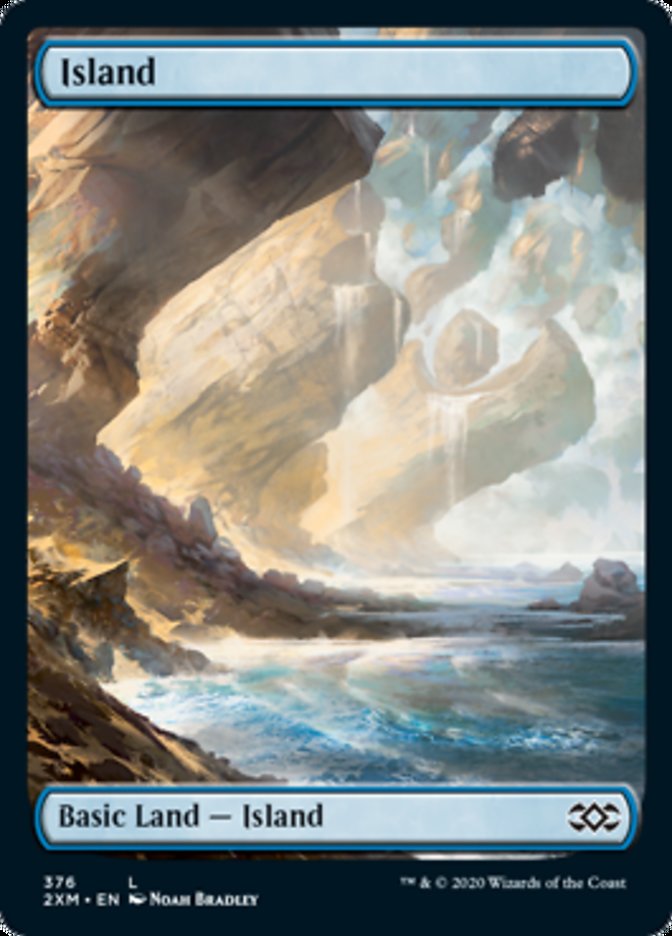 Island 376 - Double Masters-Cherry Collectables
