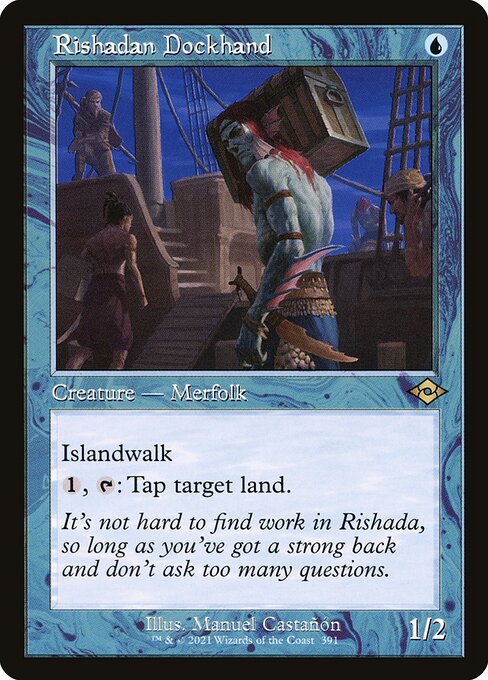 FOIL RETRO Rishadan Dockhand #391 - MH2 Modern Horizons 2