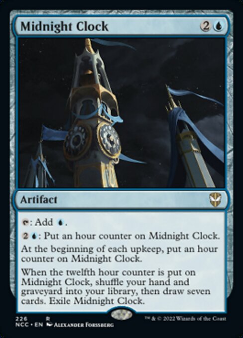 Midnight Clock #226 -  New Capenna Commander