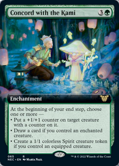 Concord with the Kami 65 - Kamigawa Neon Dynasty Commander