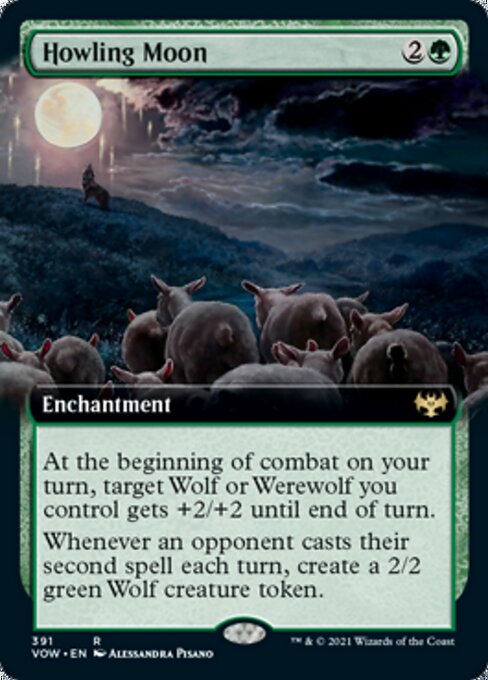 Extended Howling Moon - 391 - Rare Crimson Vow