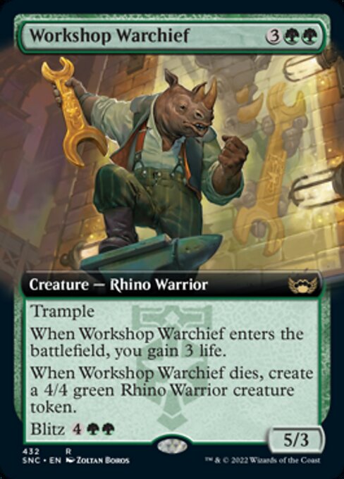 EXTENDED Workshop Warchief  #432 - Streets of New Capenna
