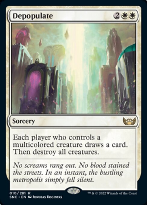 Depopulate 10/281 - Rare Streets of New Capenna