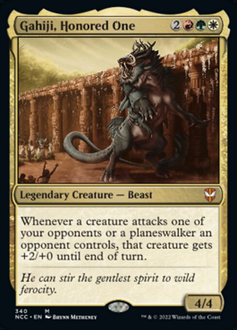 Gahiji, Honored One #340 -  New Capenna Commander