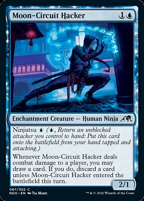 Moon-Circuit Hacker 67/302 -  Kamigawa Neon Dynasty CONNN
