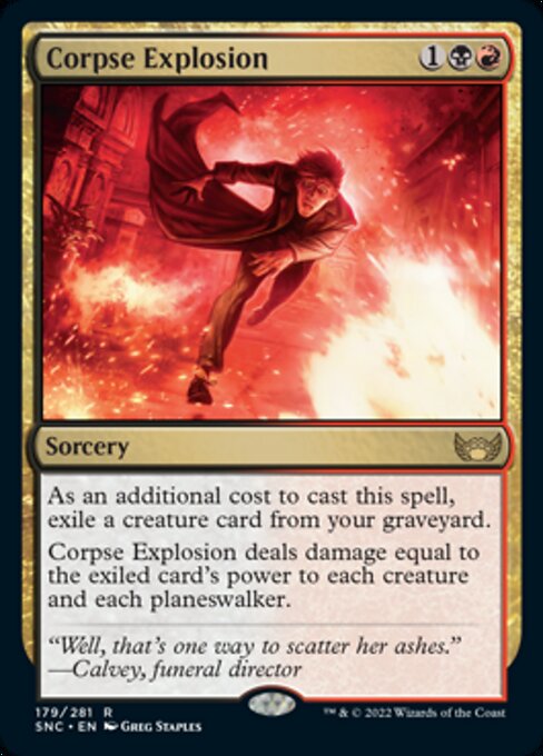 Corpse Explosion 179/281 - Rare Streets of New Capenna