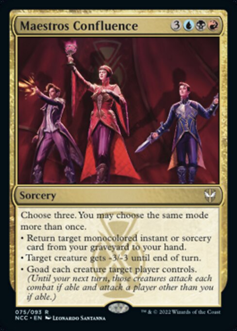 Maestros Confluence 75/93 -  New Capenna Commander