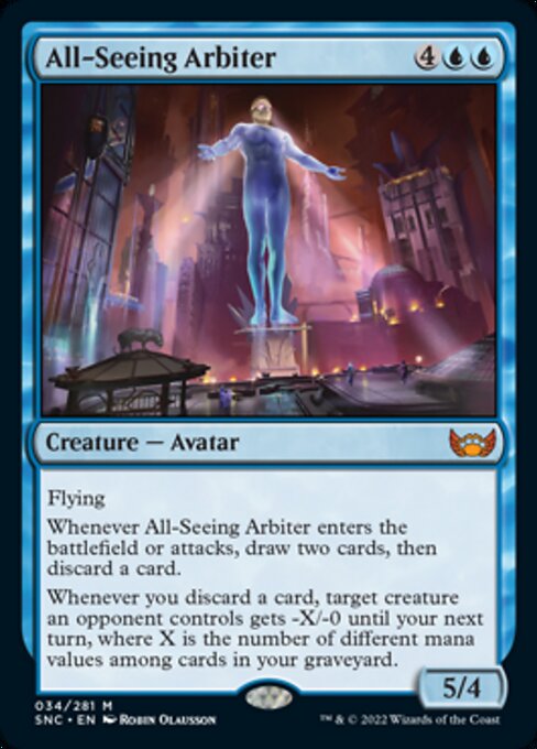 All-Seeing Arbiter 34/281 - Mythic Streets of New Capenna