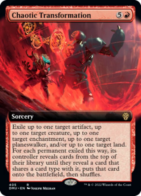 Chaotic Transformation - 405# - Rare - EXTENDED 