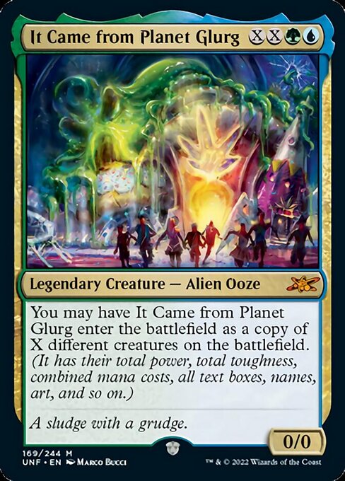 It Came from Planet Glurg 169/244  - Mythic Unfinity
