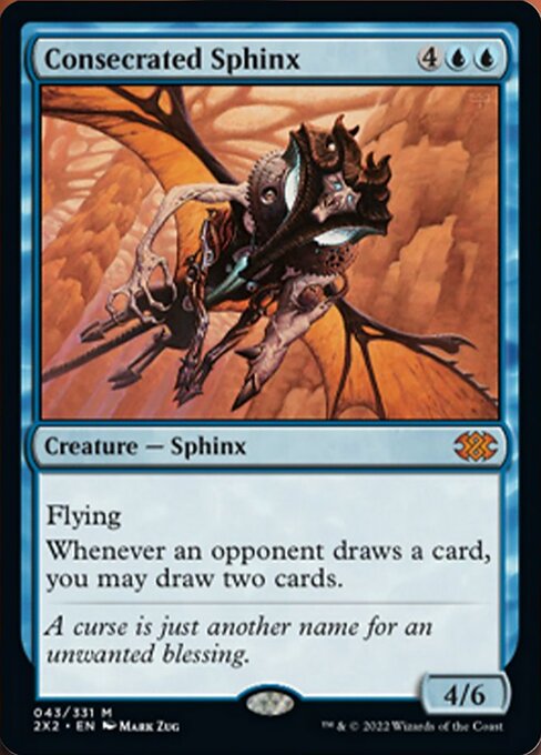 Consecrated Sphinx 43 /331 - Mythic Double Masters 2022