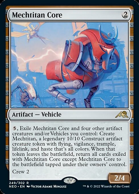Mechtitan Core 249/302 -  Kamigawa Neon Dynasty RARE
