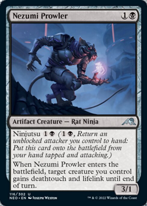 Nezumi Prowler 116/302 -  Kamigawa Neon Dynasty UNCLE