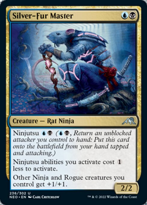 Silver-Fur Master 236/302 -  Kamigawa Neon Dynasty UNCLE