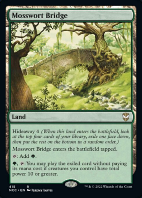 Mosswort Bridge #415 -  New Capenna Commander
