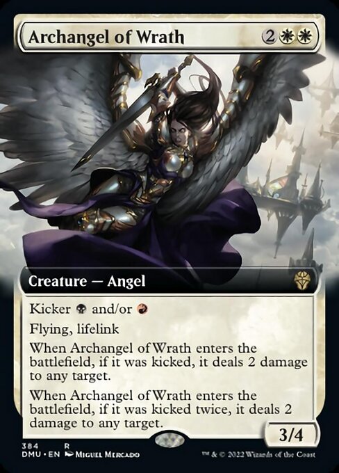Archangel of Wrath - 384# - Rare - EXTENDED 