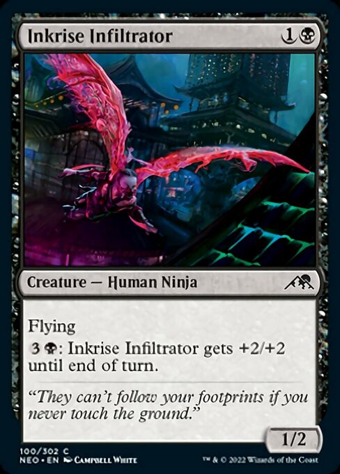 Inkrise Infiltrator 100/302 -  Kamigawa Neon Dynasty CONNN