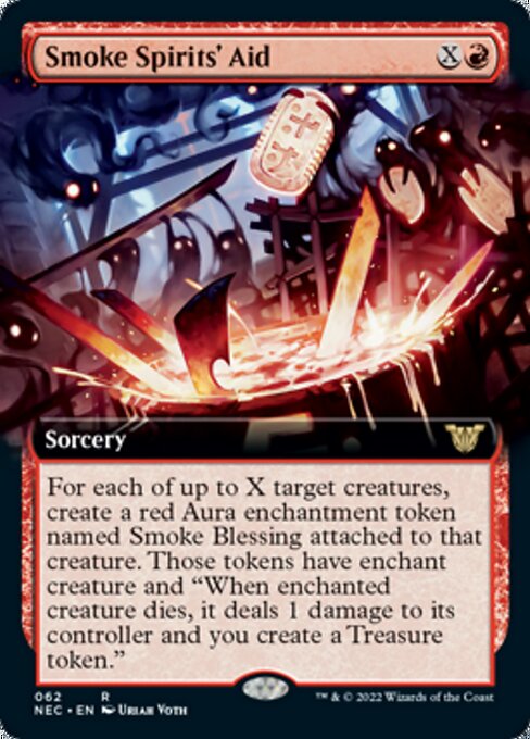 Smoke Spirits' Aid 62 - Kamigawa Neon Dynasty Commander