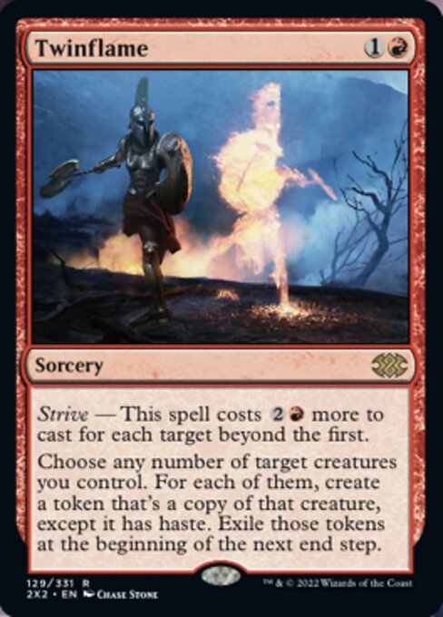 Twinflame 129 /331 - Rare Double Masters 2022
