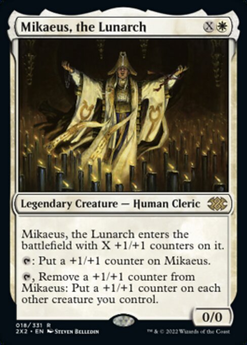 Mikaeus, the Lunarch 18 /331 - Rare Double Masters 2022