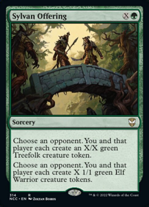 Sylvan Offering #314 -  New Capenna Commander