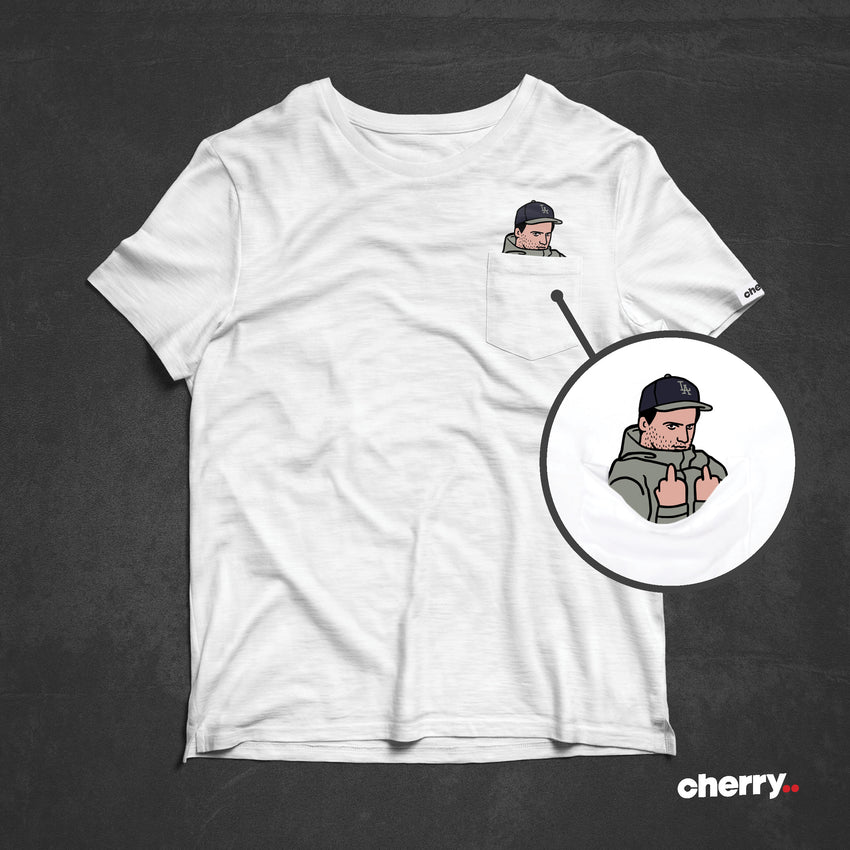 Cherry Grumpy Dale White T-shirt