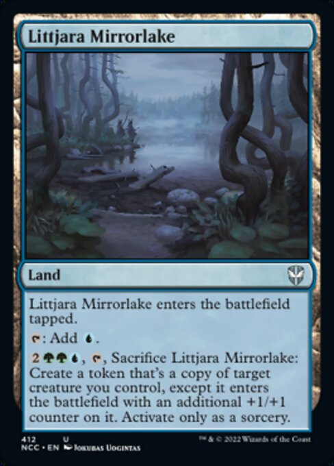 Littjara Mirrorlake #412 -  New Capenna Commander