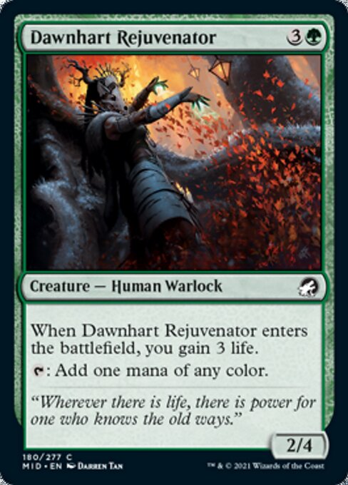 180Dawnhart Rejuvenator 180/277 Common - Midnight Hunt