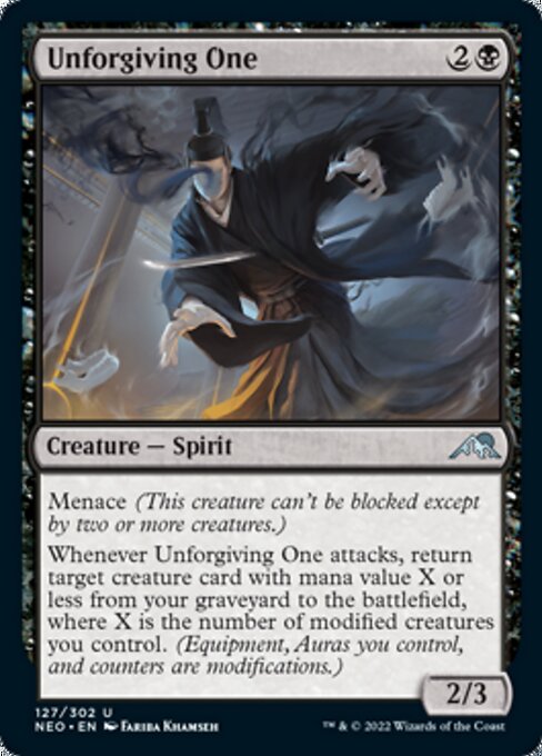 Unforgiving One 127/302 -  Kamigawa Neon Dynasty UNCLE