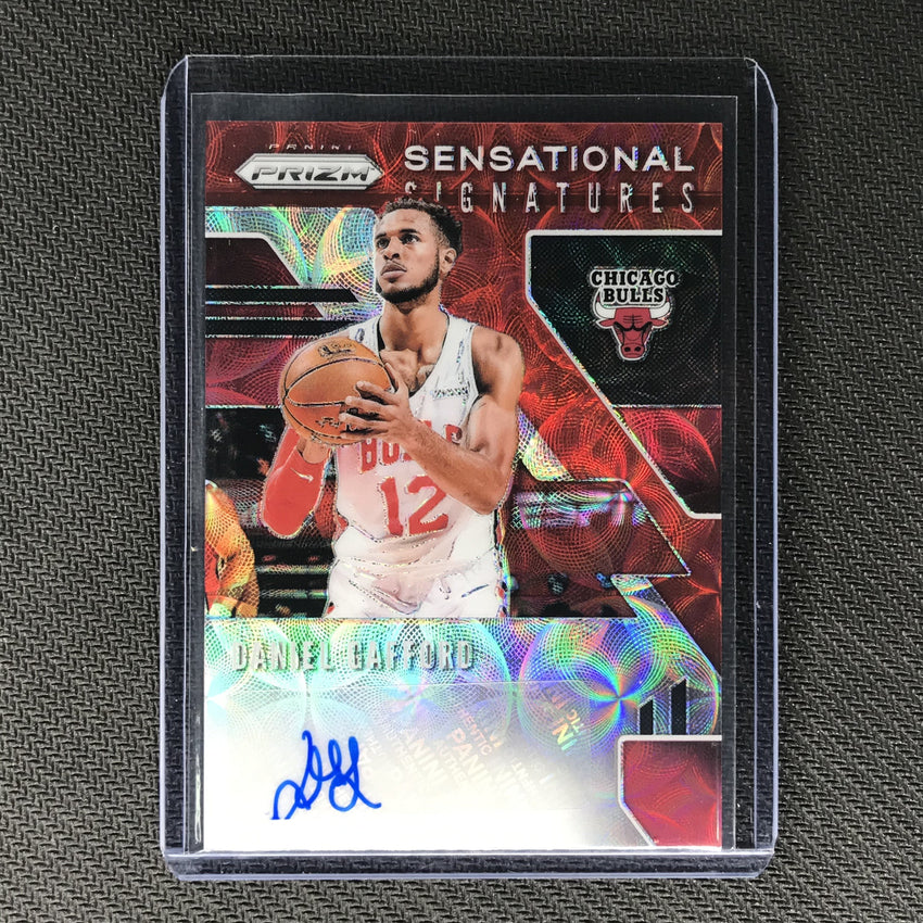2019-20 Prizm Choice DANIEL GAFFORD Sensational Signatures Auto Red #DGF-Cherry Collectables