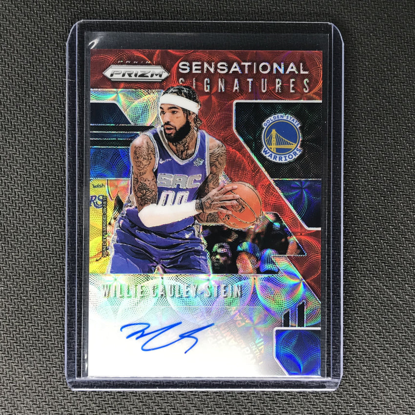 2019-20 Prizm Choice WILLIE CAULEY STEIN Sensational Signatures Auto Red #WCS-Cherry Collectables