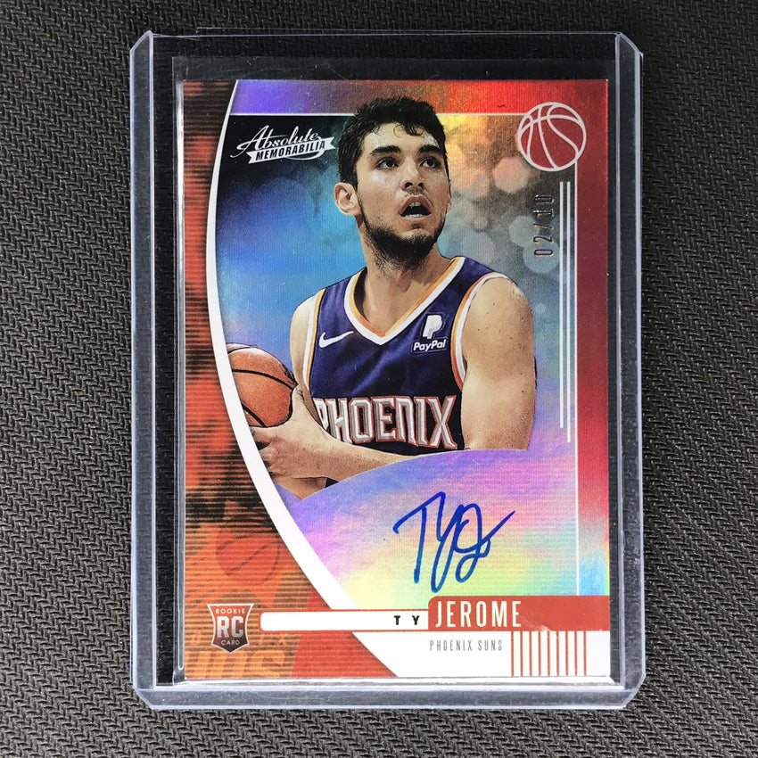 2019-20 Absolute TY JEROME Rookie Auto Red 2/10-Cherry Collectables