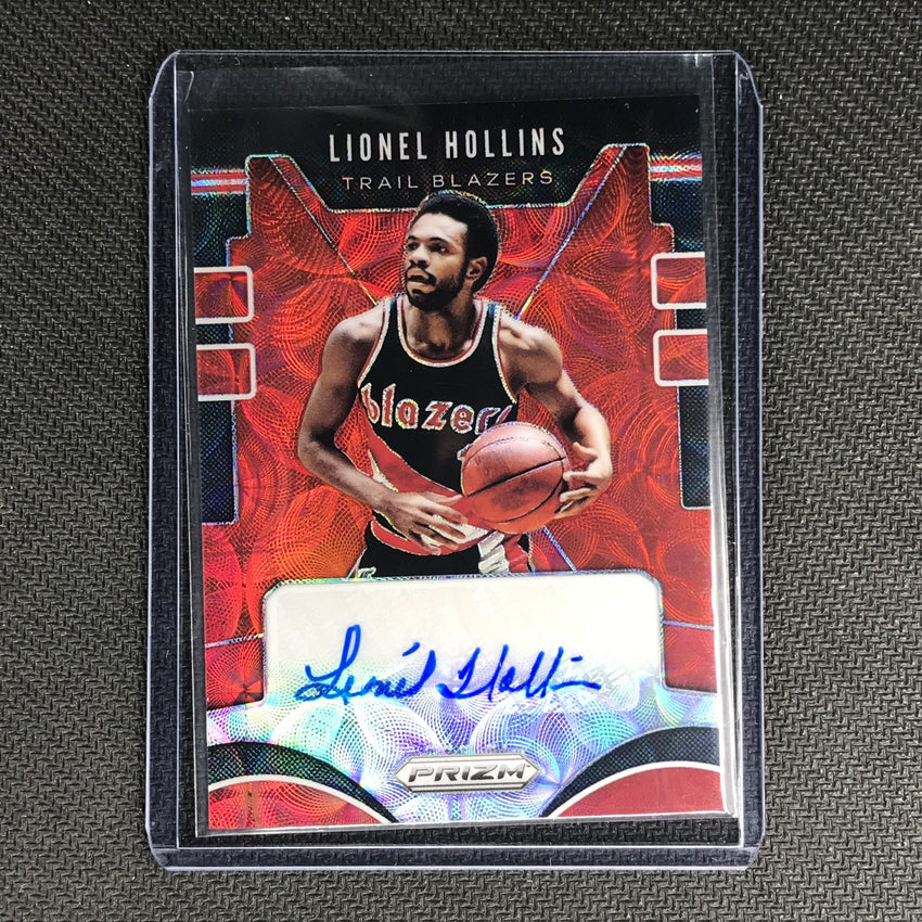 2019-20 Prizm Choice LIONEL HOLLINS Signatures Red #LHL-Cherry Collectables