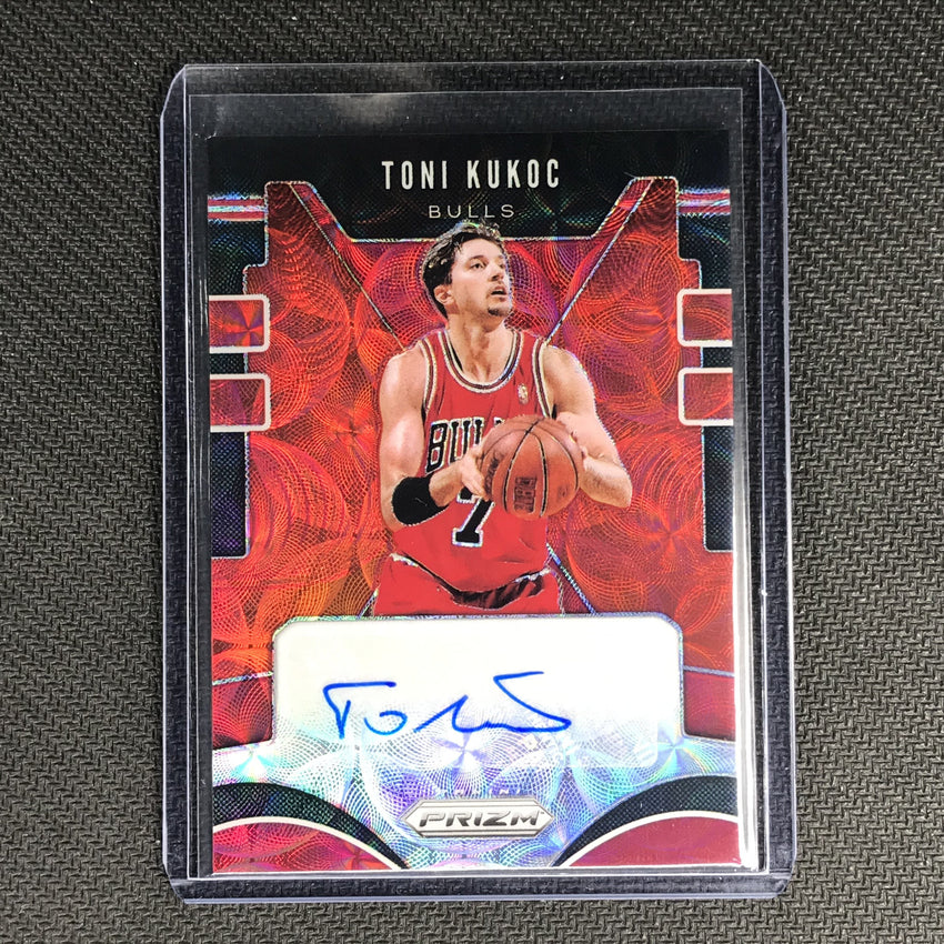 2019-20 Prizm Choice TONI KUKOC Signatures Red #TKC-Cherry Collectables