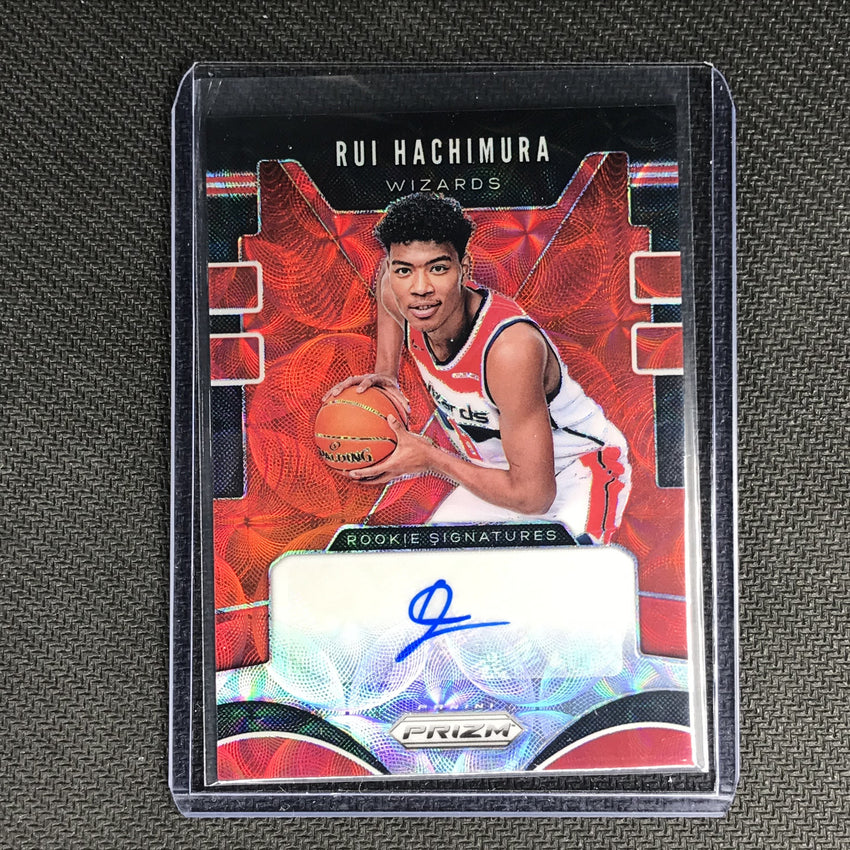 2019-20 Prizm Choice RUI HACHIMURA Rookie Signatures Red #RHM-Cherry Collectables