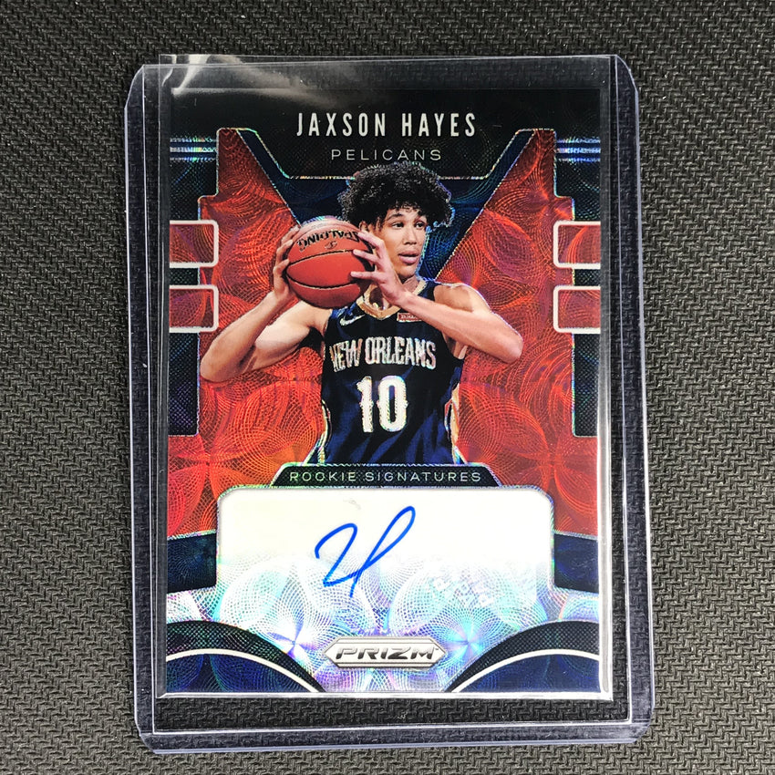 2019-20 Prizm Choice JAXSON HAYES Rookie Signatures Red #JXH #1-Cherry Collectables