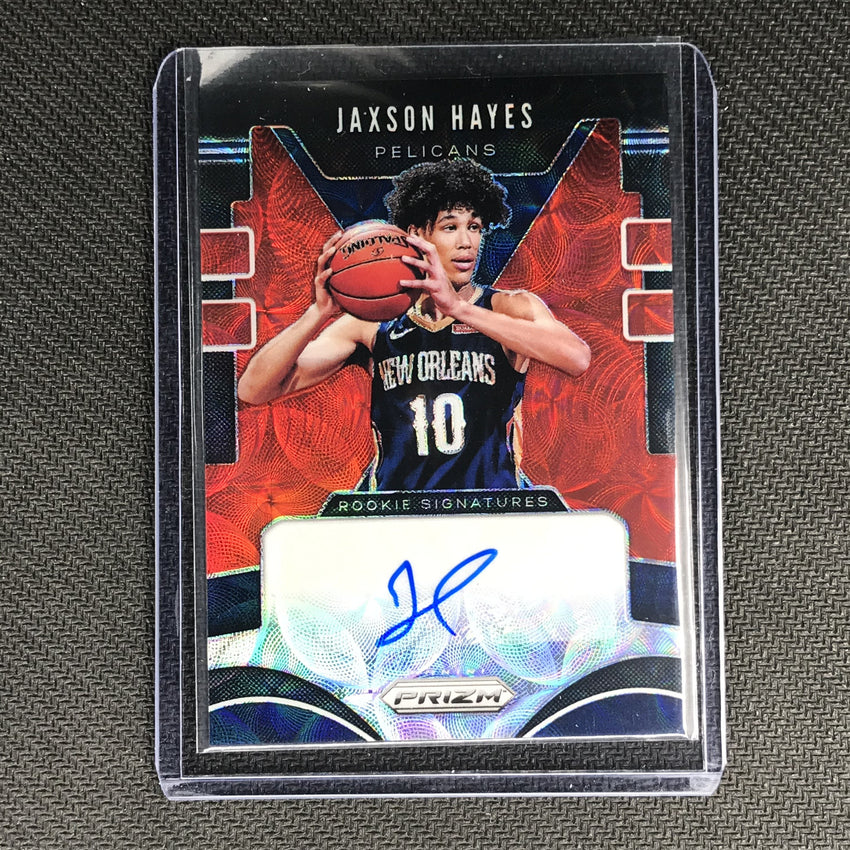2019-20 Prizm Choice JAXSON HAYES Rookie Signatures Red #JXH #3-Cherry Collectables